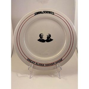 Simon and Seaport's Great Alaska Dinner House Plate